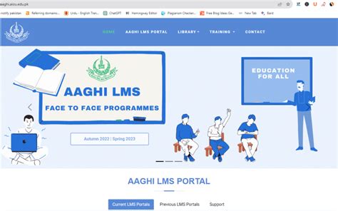 lms aiou|How to Login AIOU Aaghi LMS Portal.